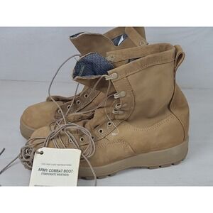 McRae Footwear Army Combat Boot Gore-Tex Coyote Brown  10R 8430-01-632-5898